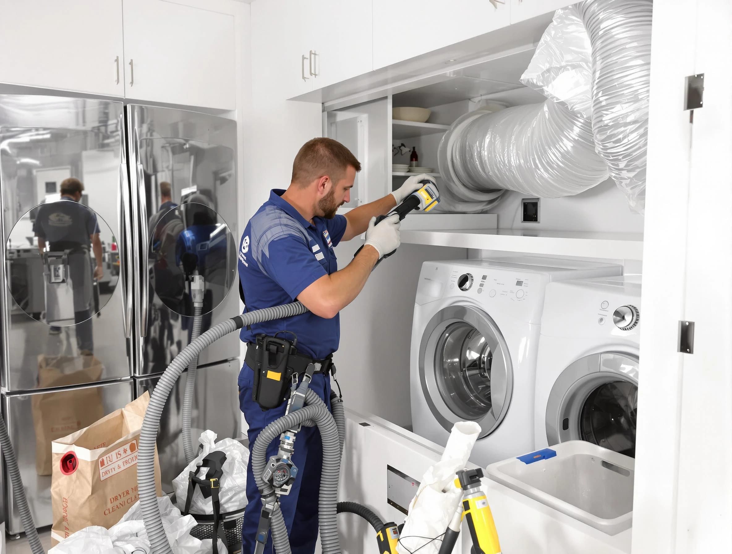 Professional duct cleaning by Brockton Dryer Vent Cleaning in Brockton