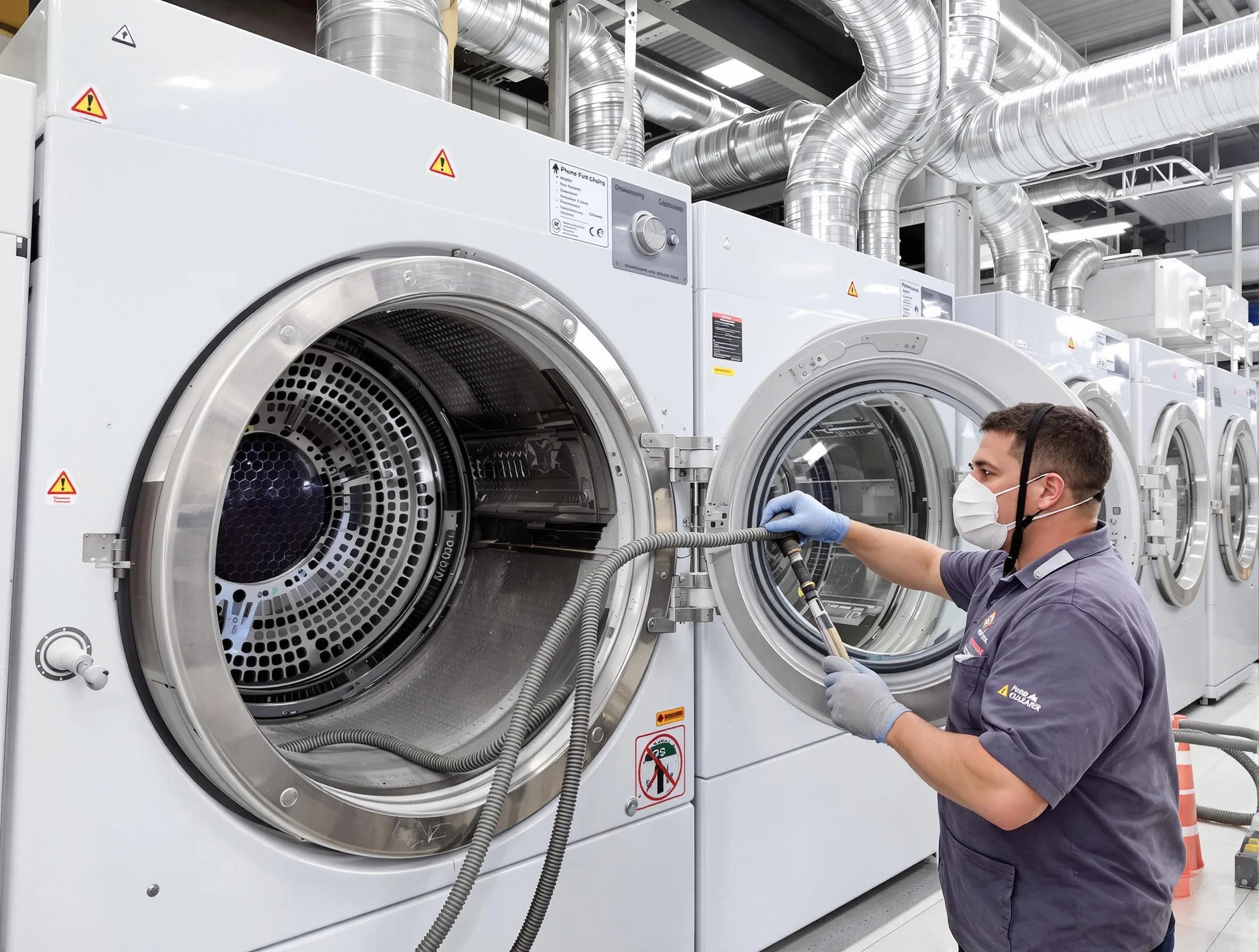 Industrial-grade dryer vent cleaning by Brockton Dryer Vent Cleaning in Brockton