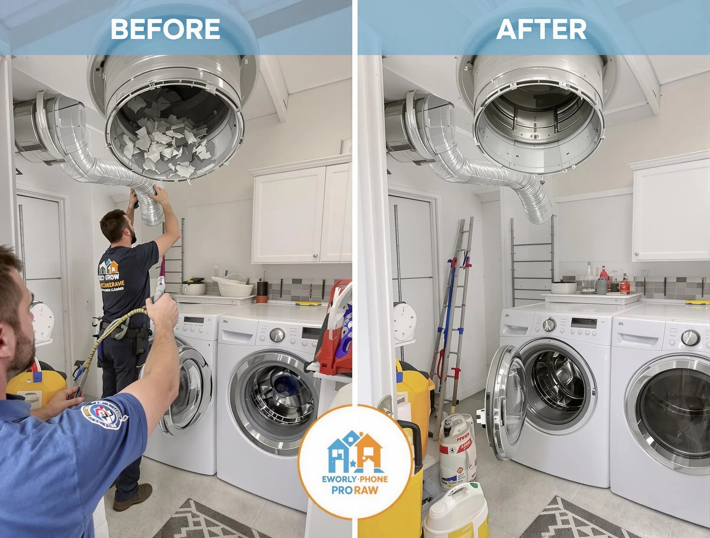 Residential dryer vent cleaning by Brockton Dryer Vent Cleaning in Brockton