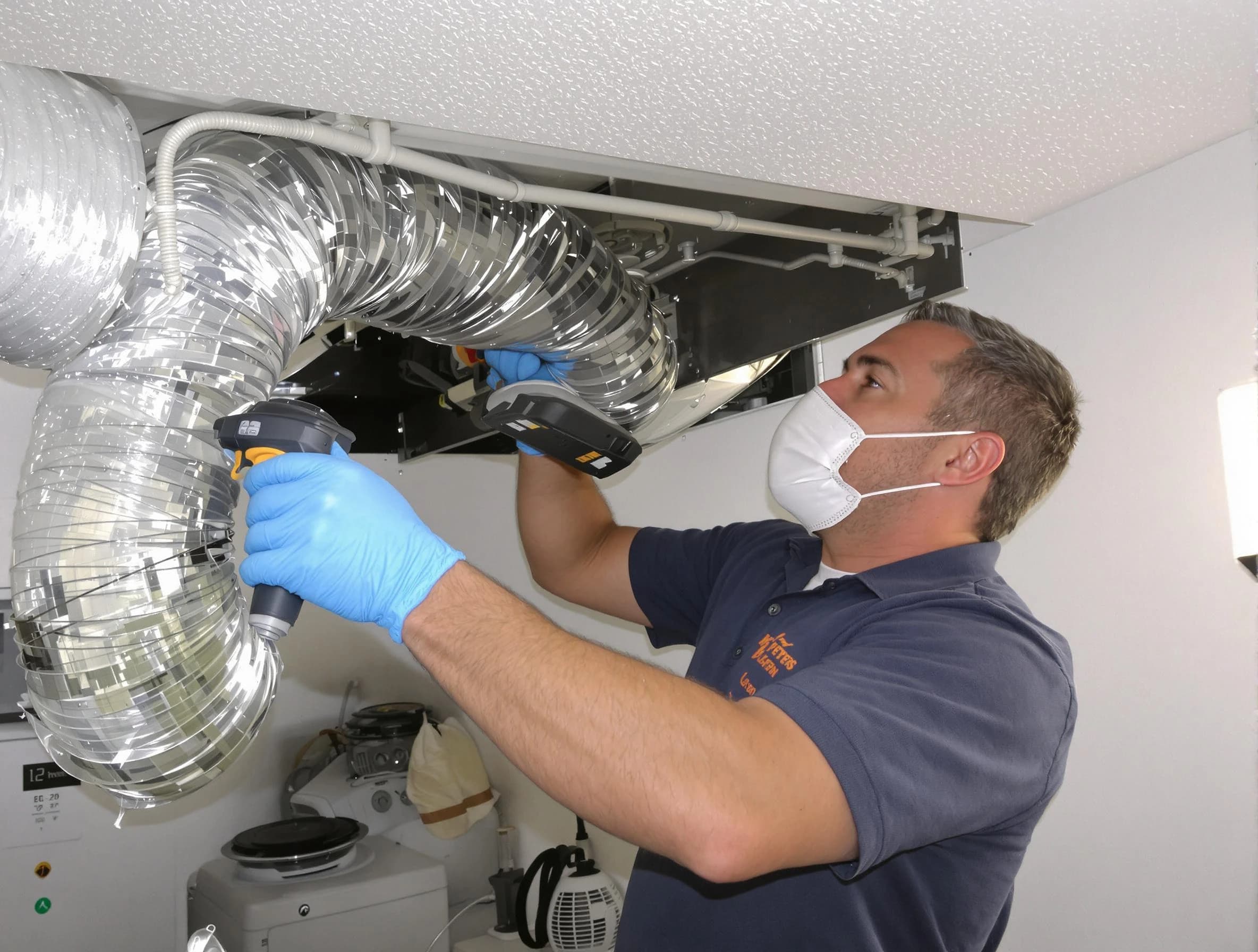 Brockton Dryer Vent Cleaning professional performing thorough residential dryer vent cleaning in Brockton