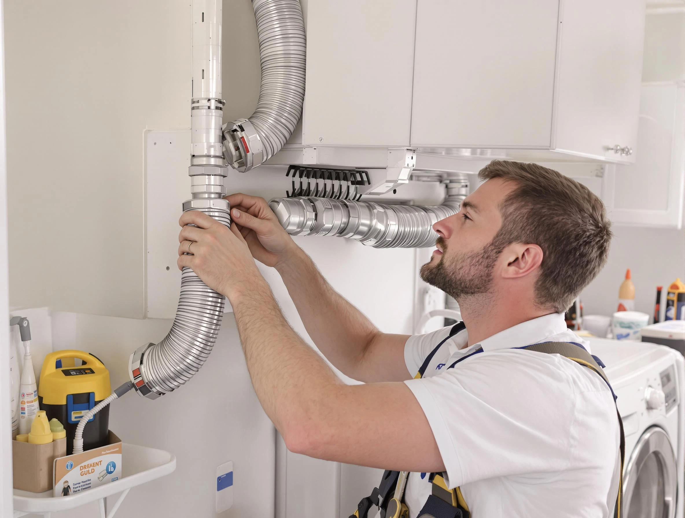 Professional dryer vent repair and installation by Brockton Dryer Vent Cleaning in Brockton